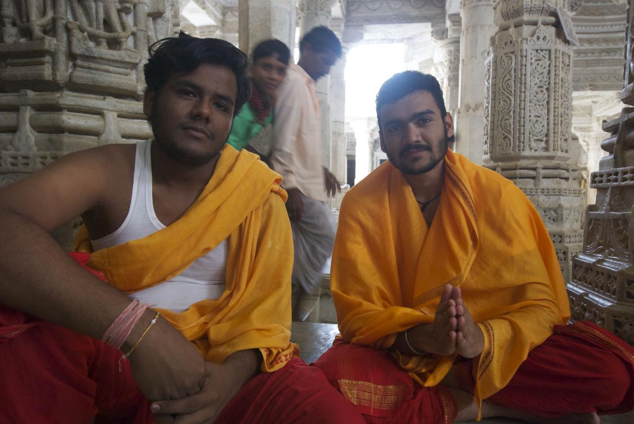 Moines temple Jain